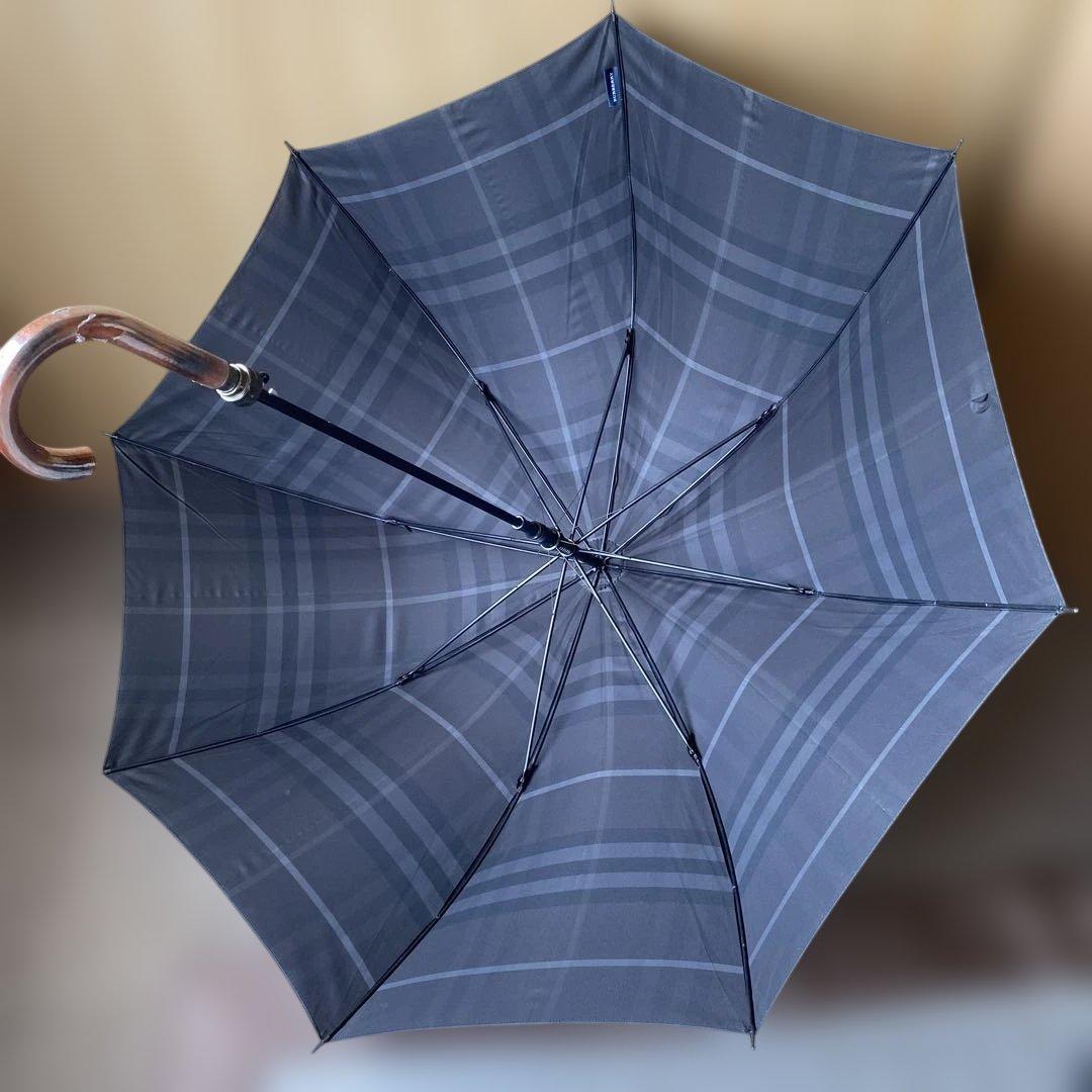 Burberry紳士長傘(未使用タグ付き)