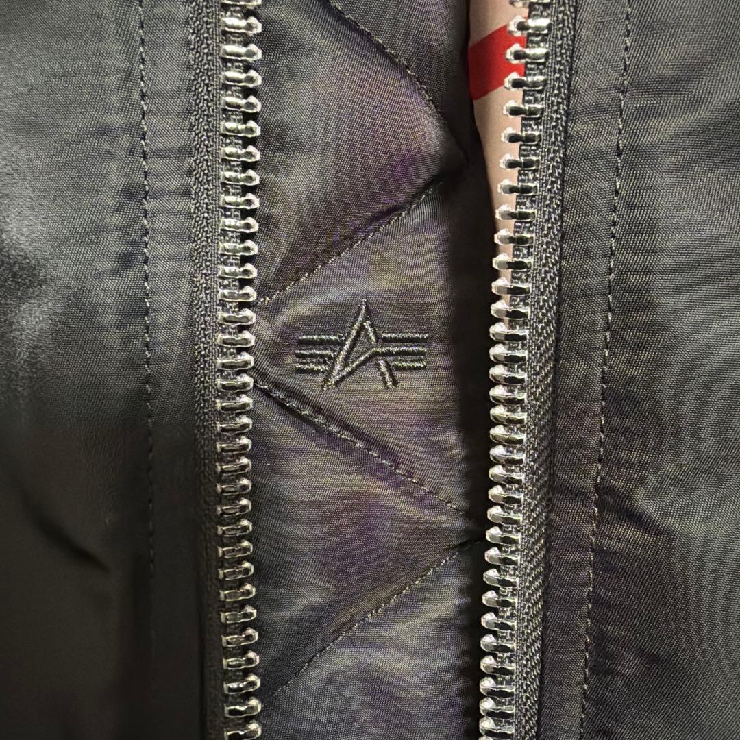 【美品】ALPHA INDUSTRIES MA-1 ブラック