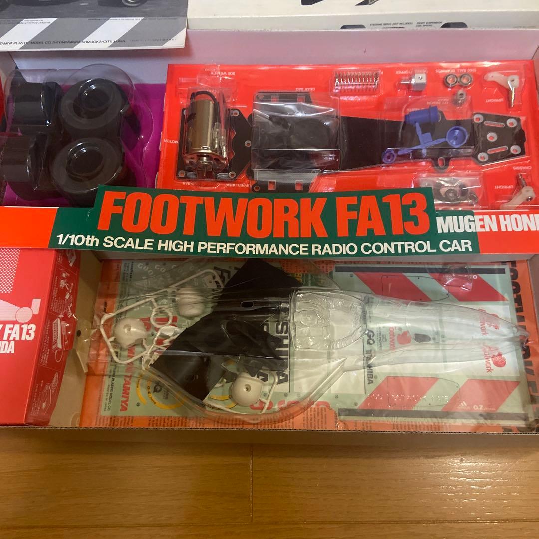 ホビーラジコン TAMIYA FOOTWORK FA13 MUGEN HONDA 1/10