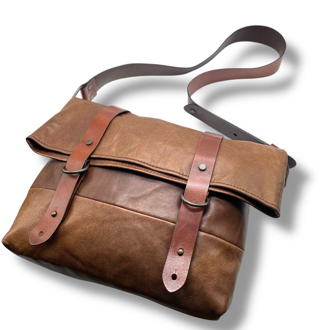 バッグ BANANA REPUBLIC Archive Leather Messeng