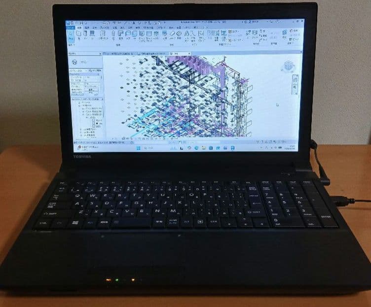 Autocad lt 2023 TOSHIBA　ノートパソコン