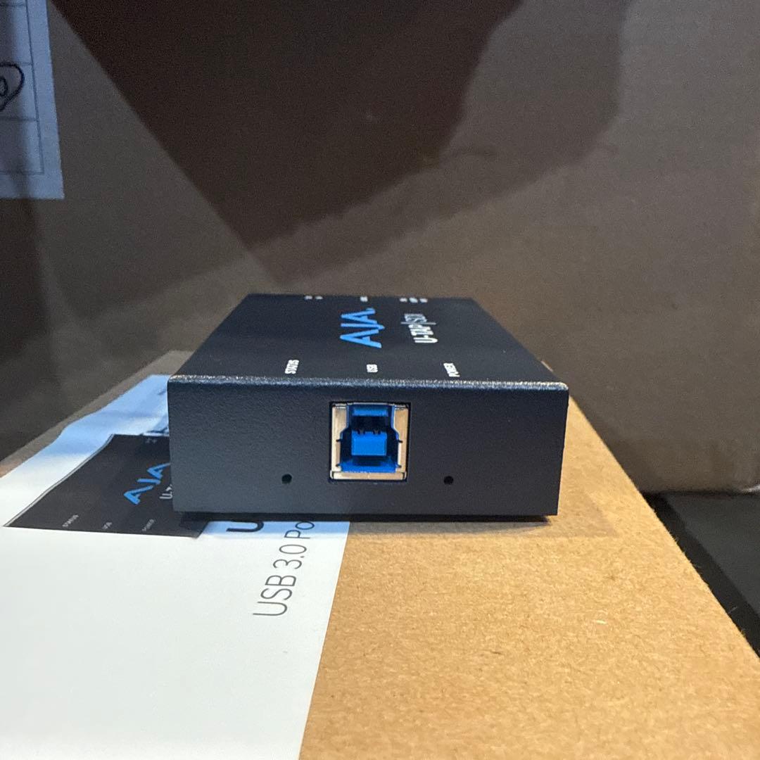 【最終値下げ】AJA U-TAP [SDI] USB 3.0キャプチャー