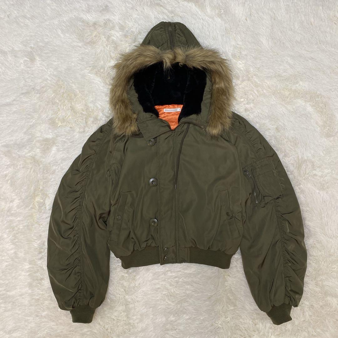 ✨美品✨ショート丈ジャケット N2B y2k 平成ギャル 短丈 グランジ