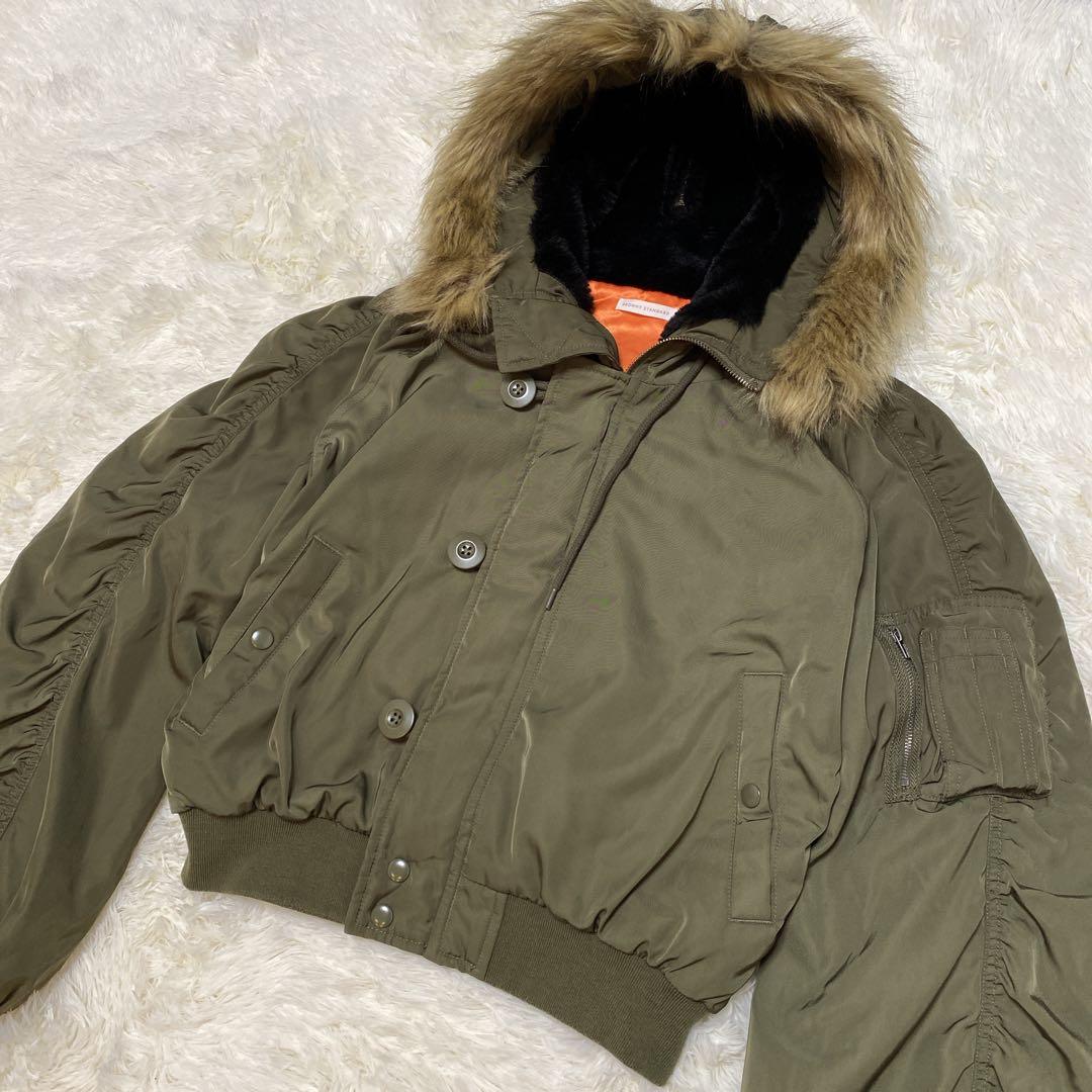 ✨美品✨ショート丈ジャケット N2B y2k 平成ギャル 短丈 グランジ
