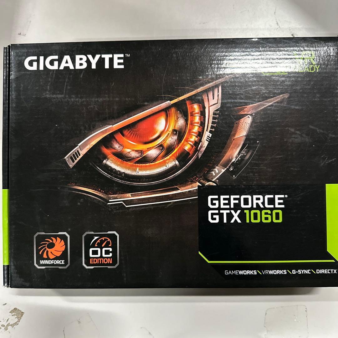 GIGABYTE ビデオカード GEFORCE GTX 1060搭載
