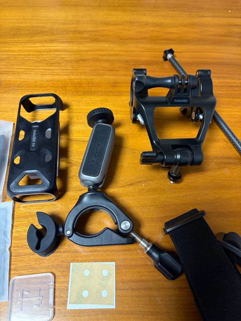 insta360/X4/360度カメラ/自転車マウント