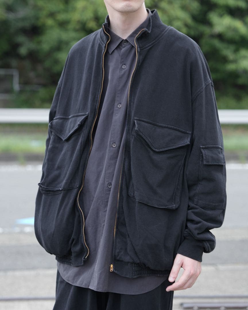 【新品未開封】COMOLI 25AW コットンジャージG8ジャケット サイズ3