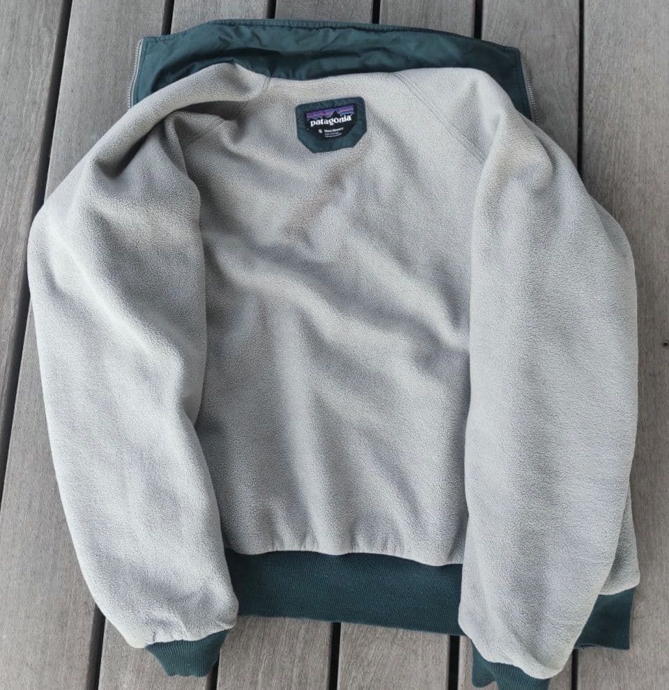 patagonia 　シェルドシンチラ　MENS　S グリーン