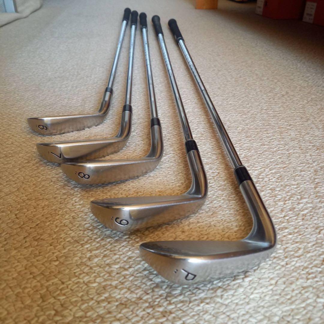 プロギア　PRGR 02アイアン　5本セット(フレックスSR　スチールシャフト)