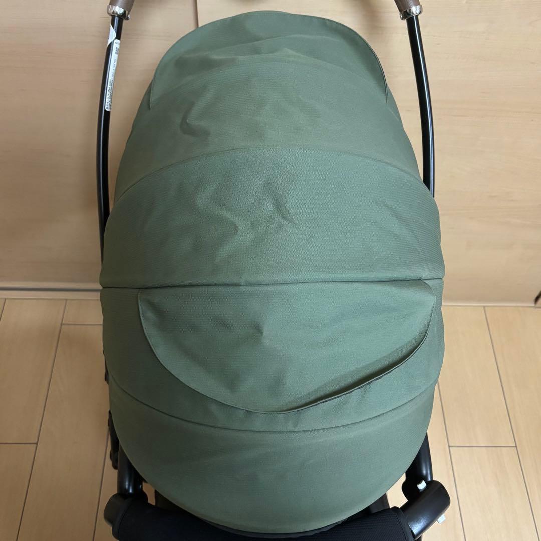 【美品】アップリカ ベビーカー A型 ラクーナクッションAE グリーン 2022