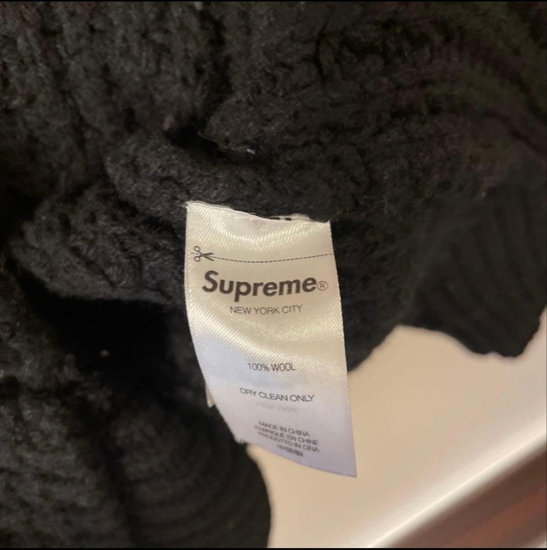 トップス Supreme waffle knit cardigan