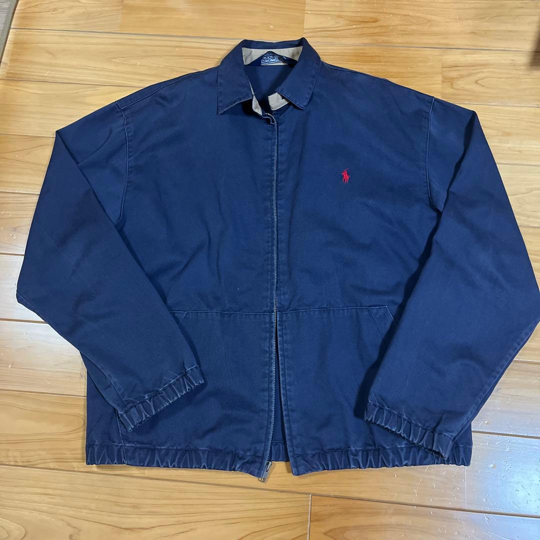 Polo by Ralph Laurenスウィングトップネイビー M 三角タグ