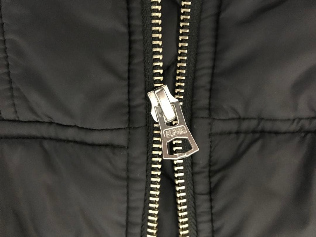 ALPHA MA-1 フライトジャケット ブラック アルファ