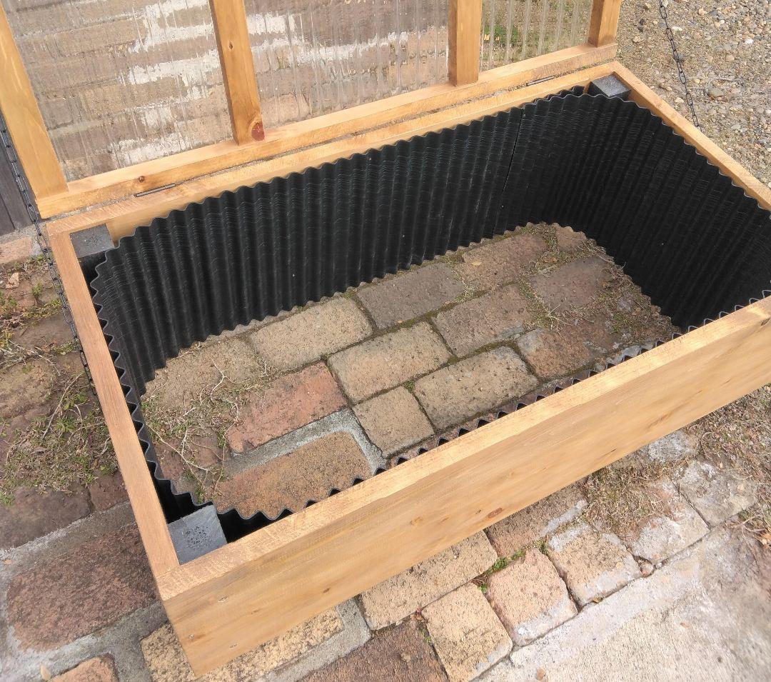 底なし大型キエーロ　生ゴミを肥料に変える！耐久性高いヒノキおしゃれなコンポスト