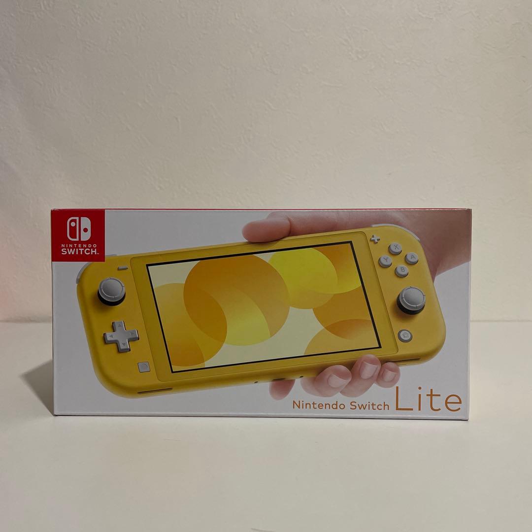 新品未使用 Nintendo Switch lite イエロー