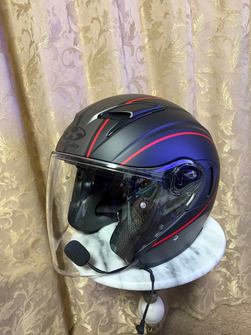 kabuto ヘルメット バイク マイク付き