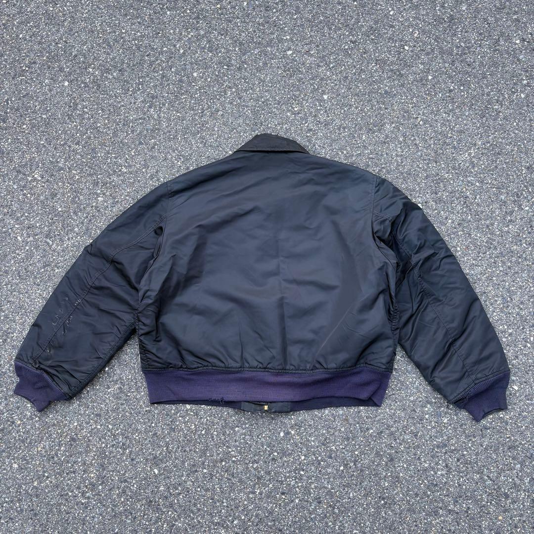 90s ALPHA CWU-45P フライトジャケット MA-1 ブラック