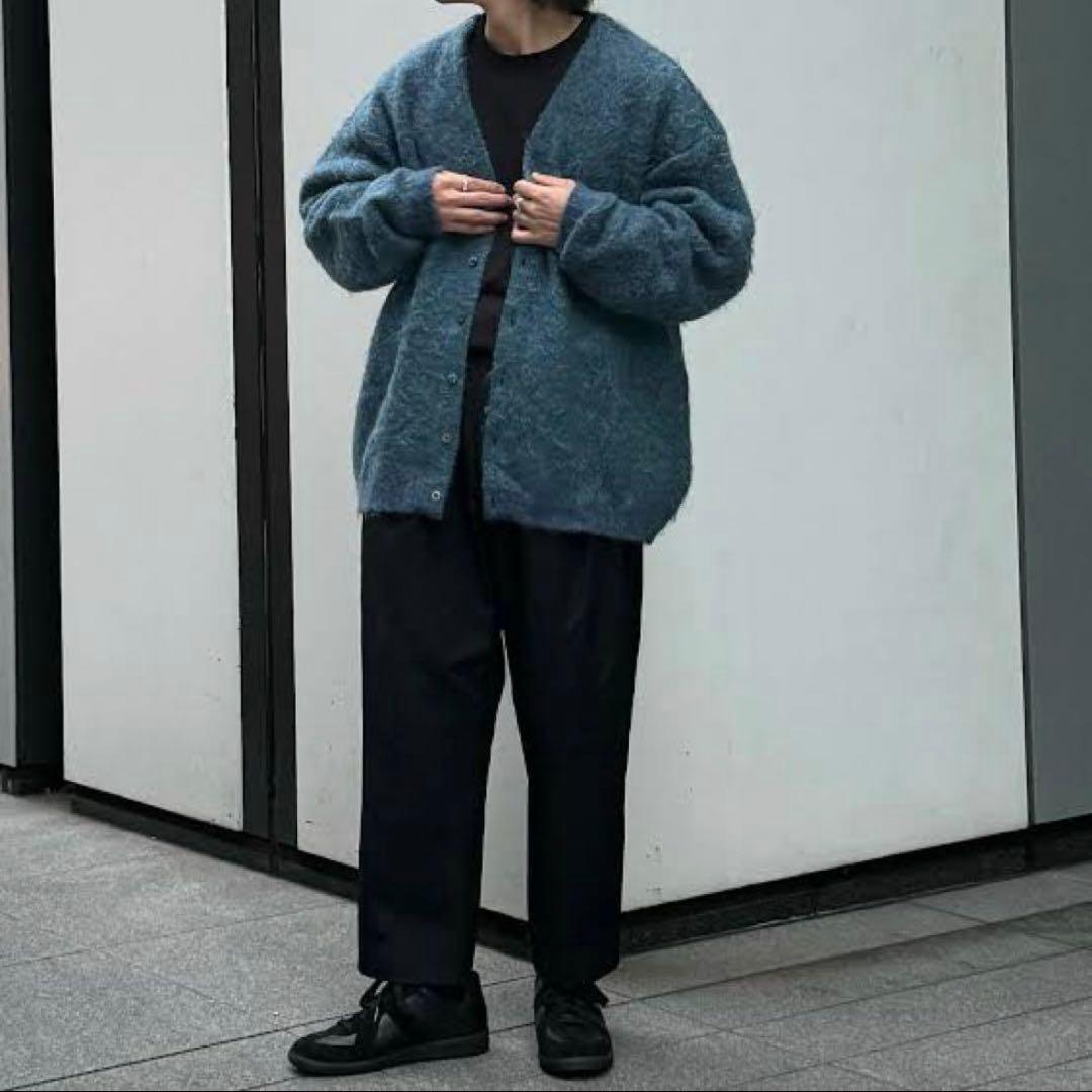 graphpaper yoke モヘアカーディガン