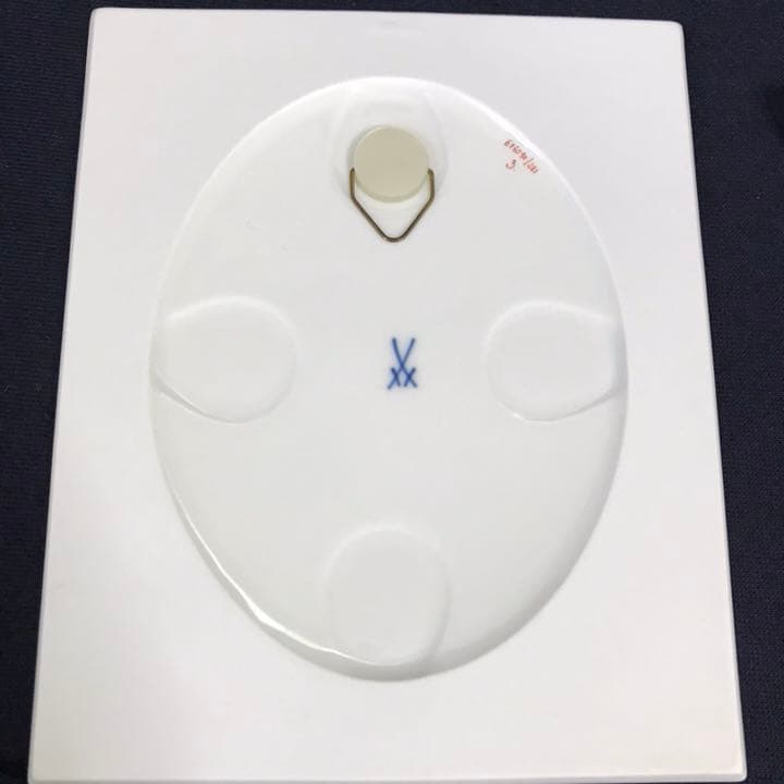 マイセン 自然主義  プラーク 陶板画