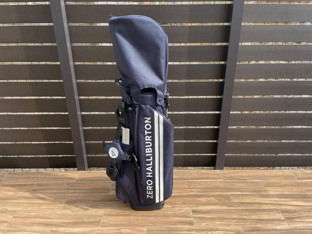 新品 ゼロハリバートン スタンド式 キャディバッグ ZHG-CB1D ネイビー