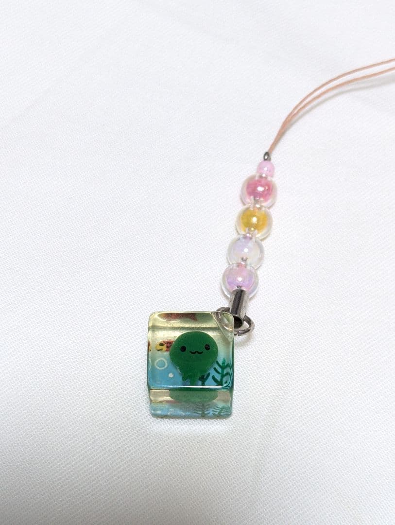 まりもこちゃん　ストラップ　サンエックス　激レア　アクリルキューブ