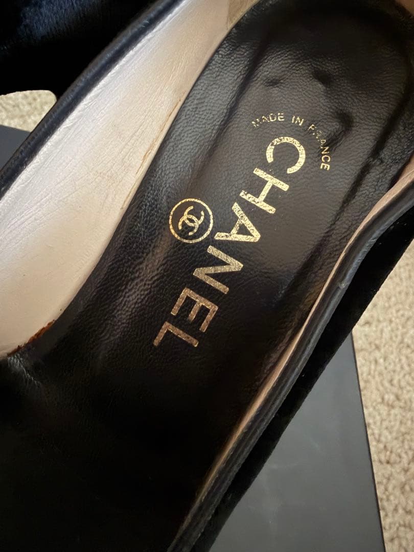 CHANEL パンプス　黒　34.5