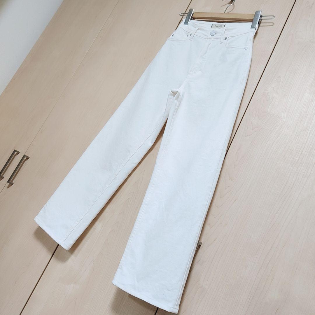 完売品❗ヤヌーク LEA BOYS STRAIGHT WHS デニムパンツ　21