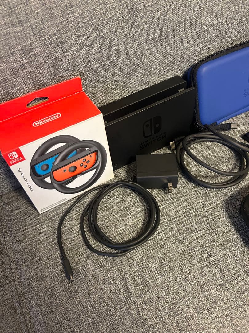 Nintendo Switch 本体 グレー　付属品あり