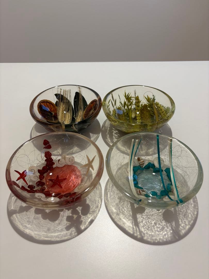 【新品】イタリア•キウラート(CHIURATO)アクリルボウル4点セット