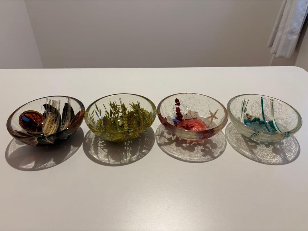 【新品】イタリア•キウラート(CHIURATO)アクリルボウル4点セット