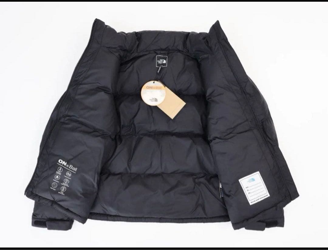 ノースフェイス ダウン マッドブラック North face