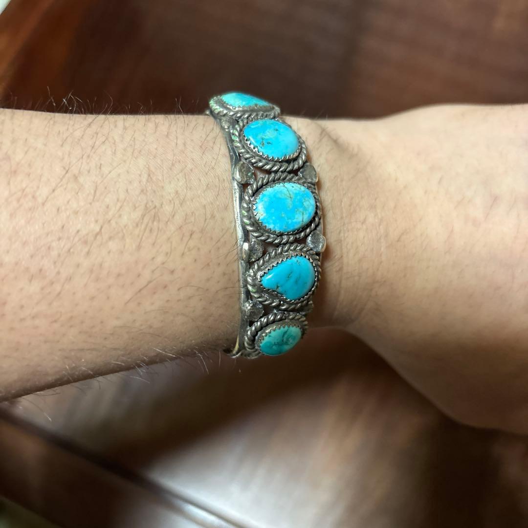 Navajo バングル　シルバー