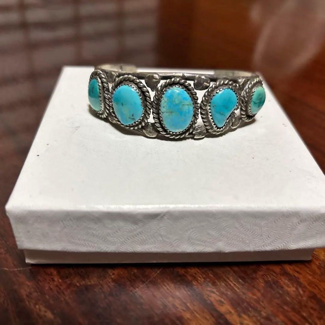 Navajo バングル　シルバー