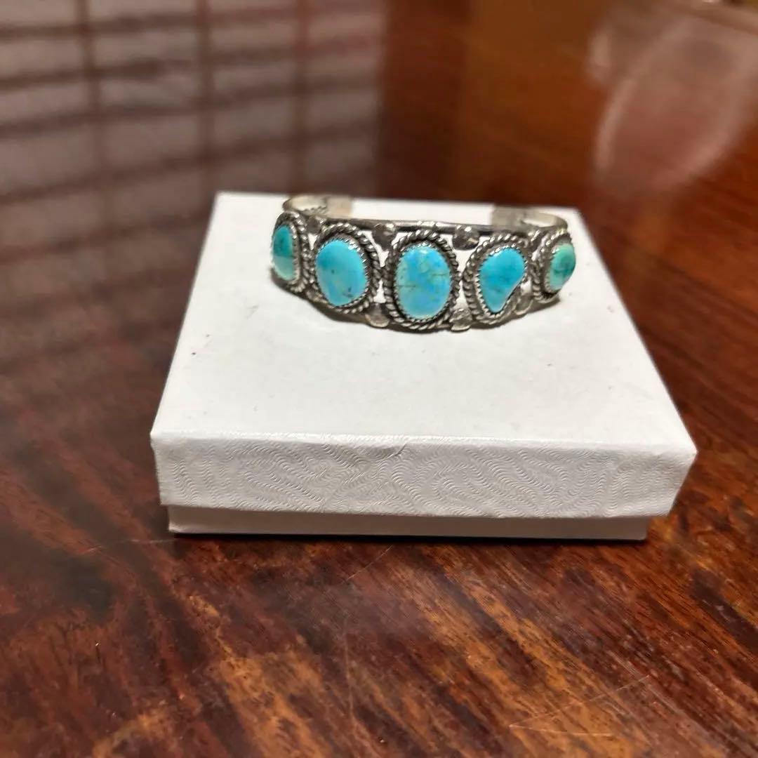 Navajo バングル　シルバー