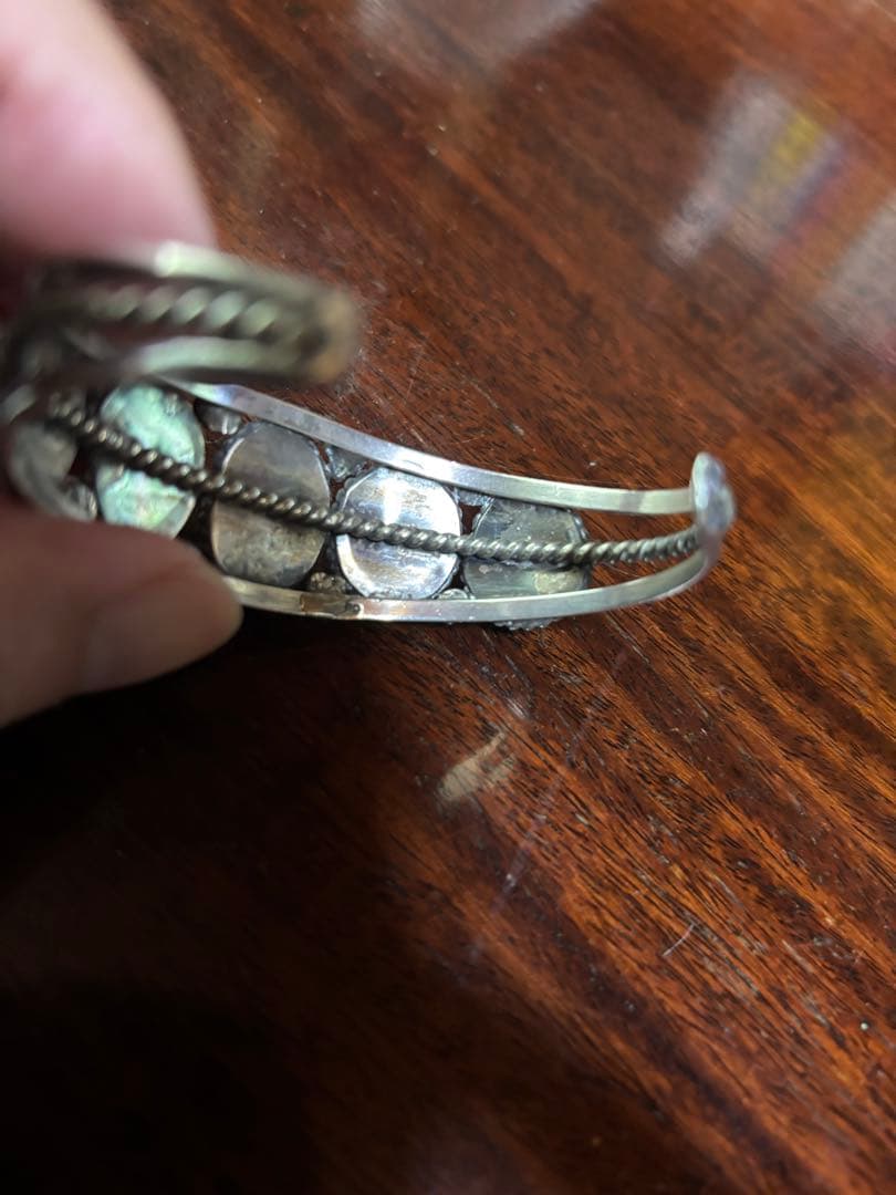 Navajo バングル　シルバー