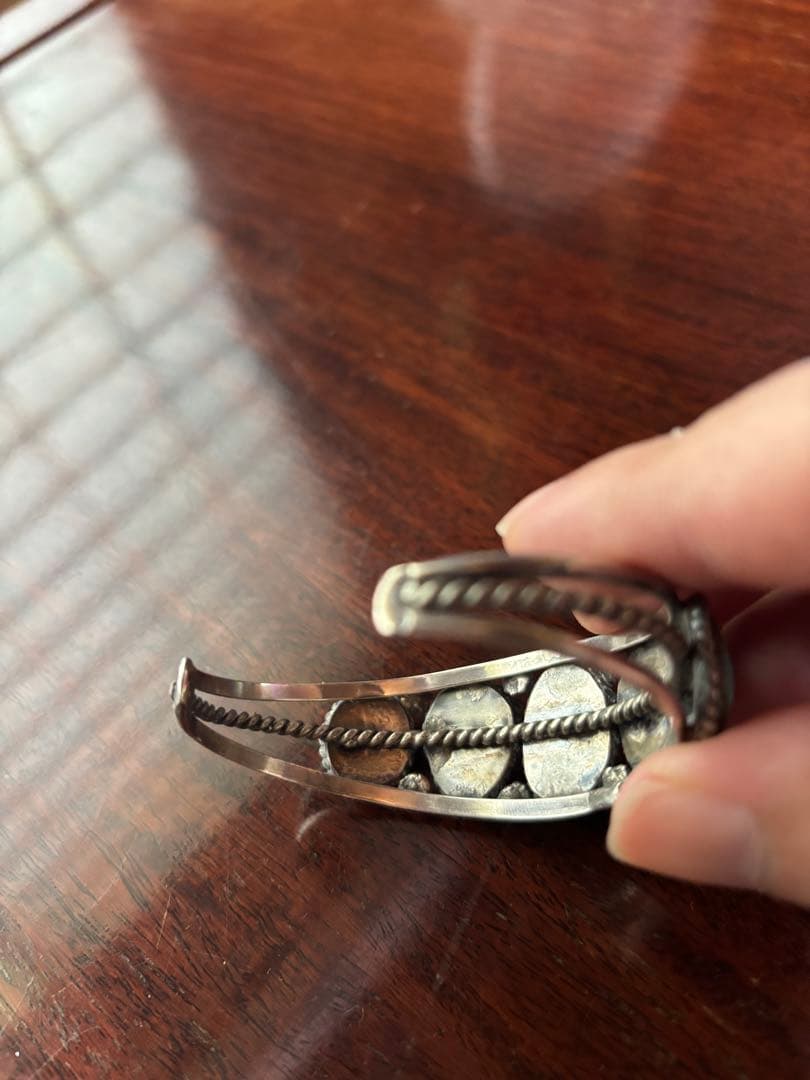 Navajo バングル　シルバー