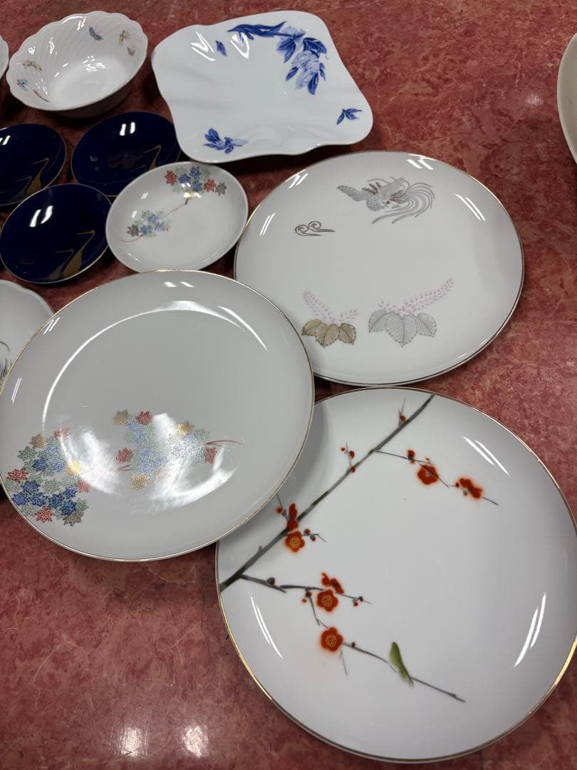 YP0206 深川製磁　食器まとめ売り　皿　小皿　中鉢　大皿　箸置き　有田焼