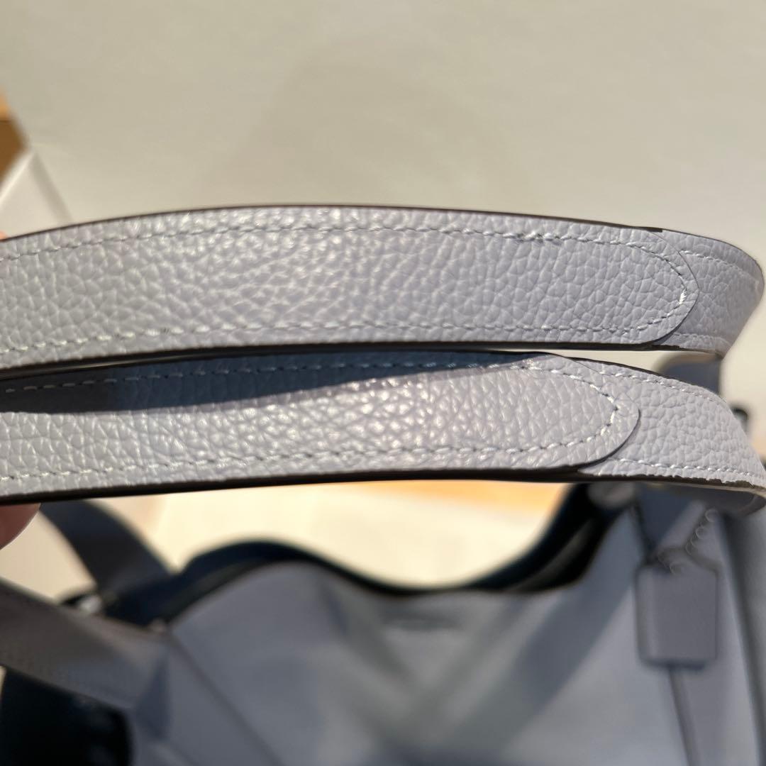 【未使用】COACH トートバッグ　グレー系