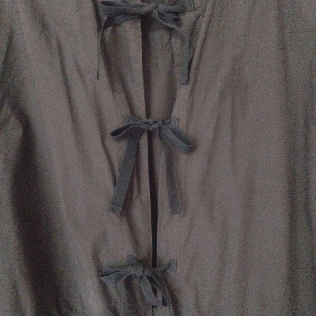 BEAMS黒いフロントリボンオールインワンつなぎタグ付き