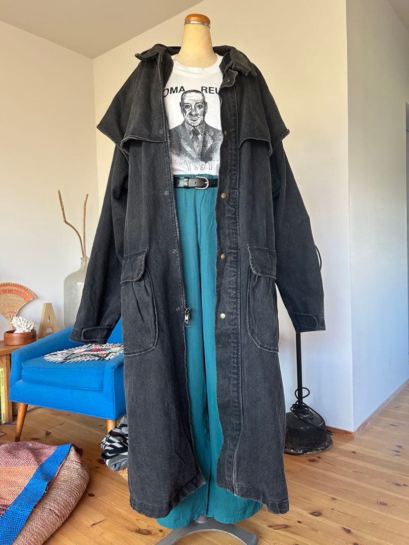 ビンテージ　ウールリッチ　デニムコート