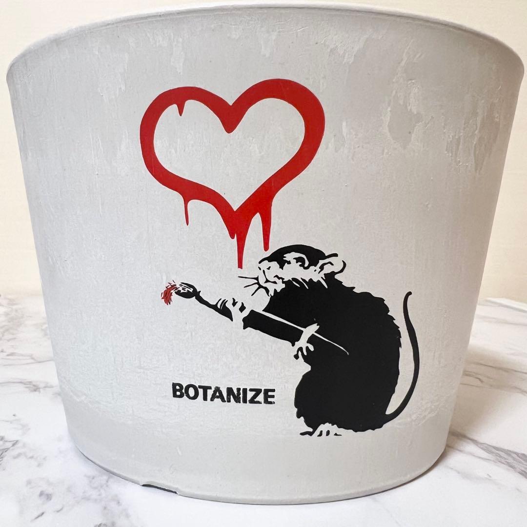 BOTANIZE バンクシー プラスチック鉢 2種セット