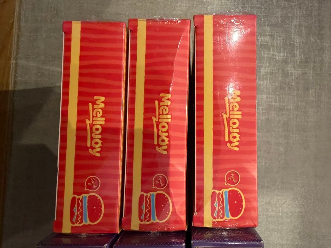 k*z様 メロジョイ　Mellojoy ハンバーガー×3　カップケーキ×3　未開