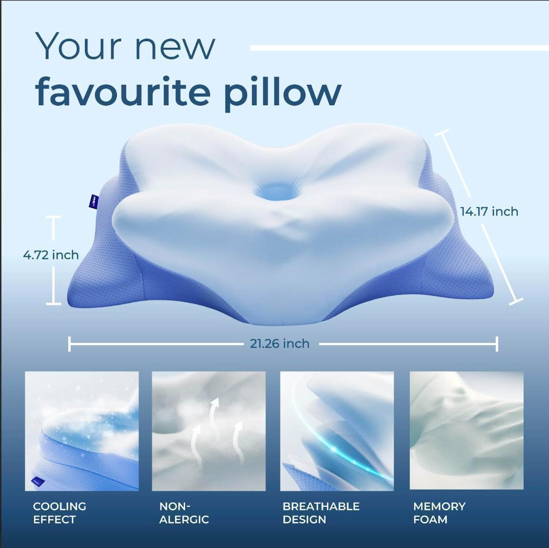 Derila Ergo デリラ エルゴ 枕 快適な睡眠のための頸部ネックピロー