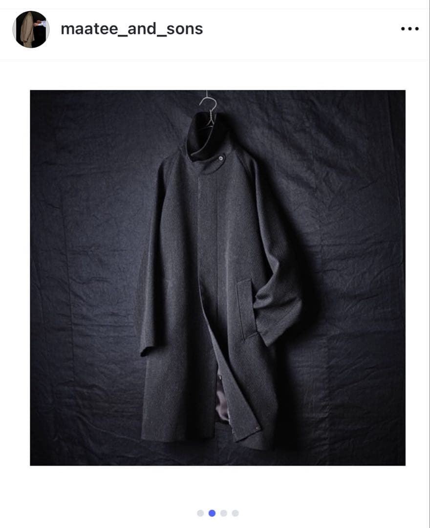MAATEE&SONS FRENCH KARSEY COAT サイズ1