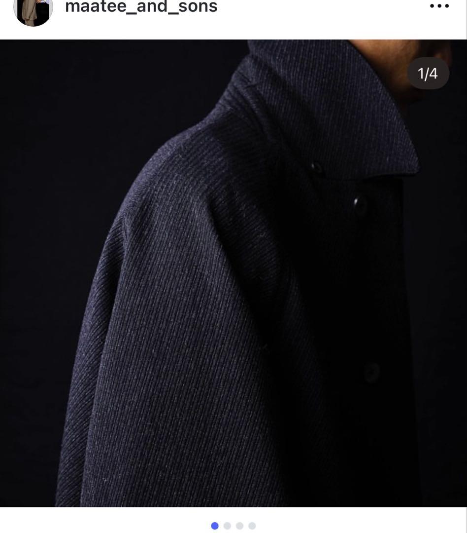 MAATEE&SONS FRENCH KARSEY COAT サイズ1