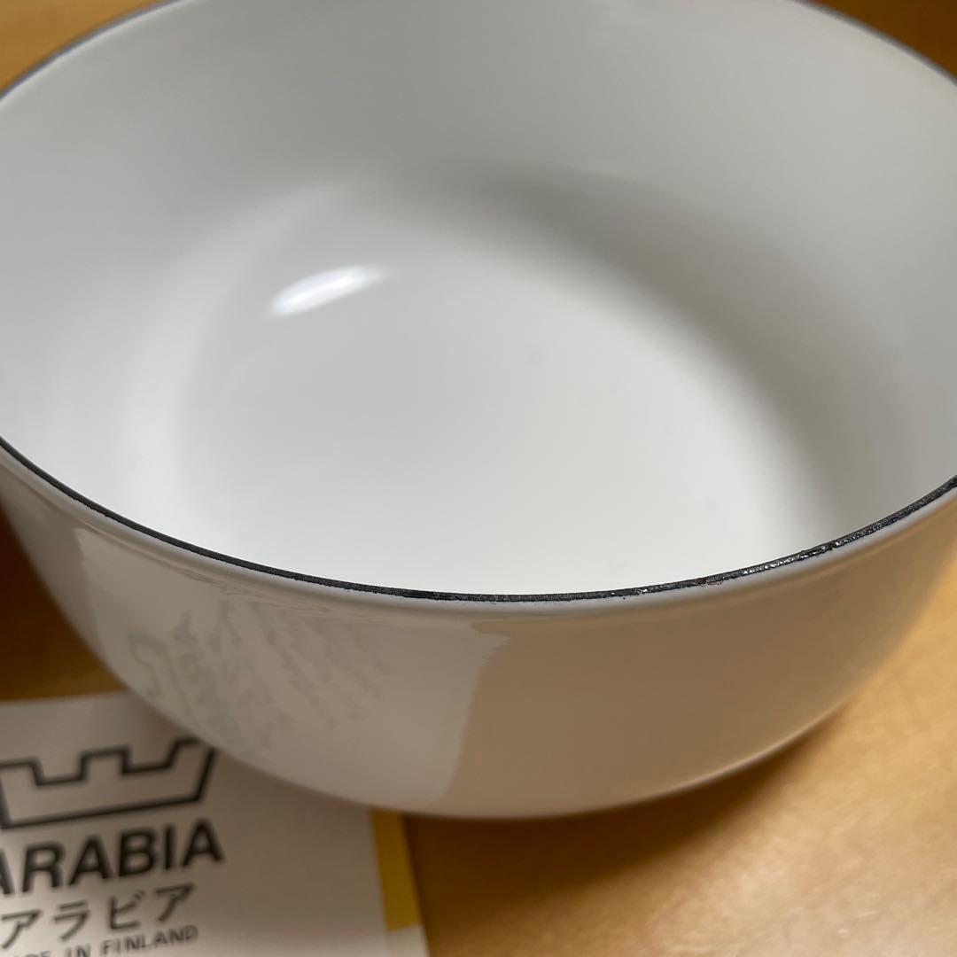 ARABIA アラビア Nuutajarvi ヌータヤルヴィ 琺瑯ボウル 2個組