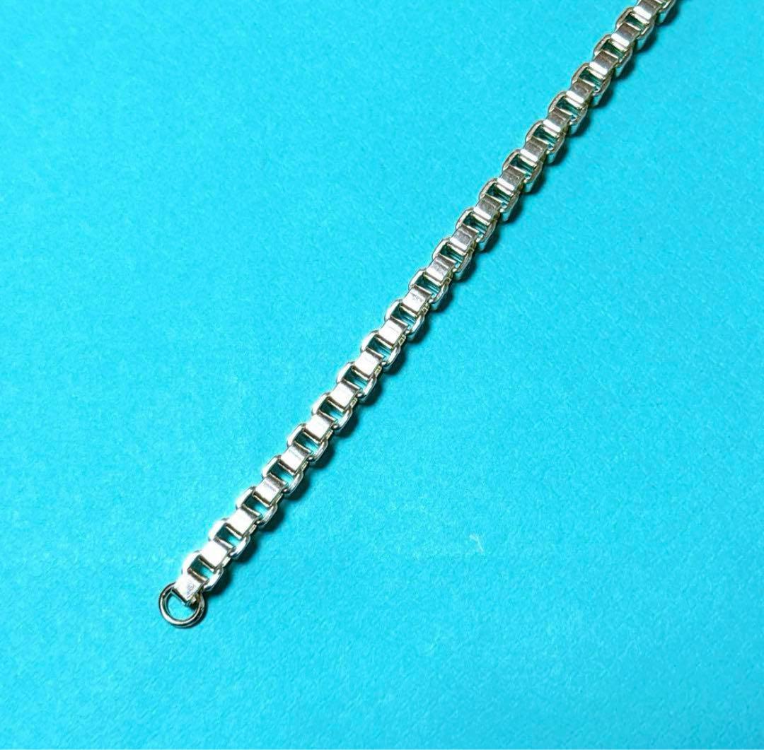 【極美品】19cmTiffany ティファニー ベネチアン ブレスレット 925
