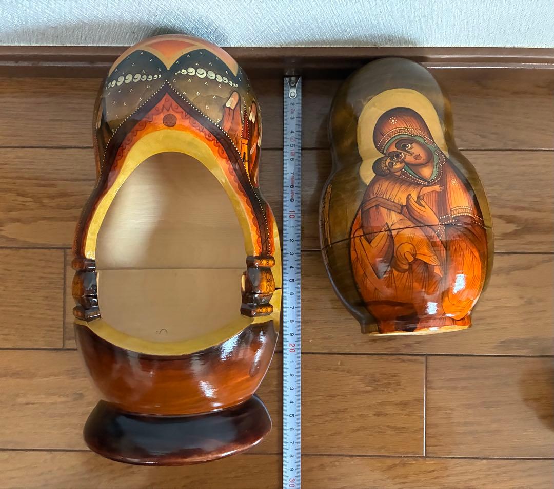 ロシア正教会マトリョーシカ 聖母子像