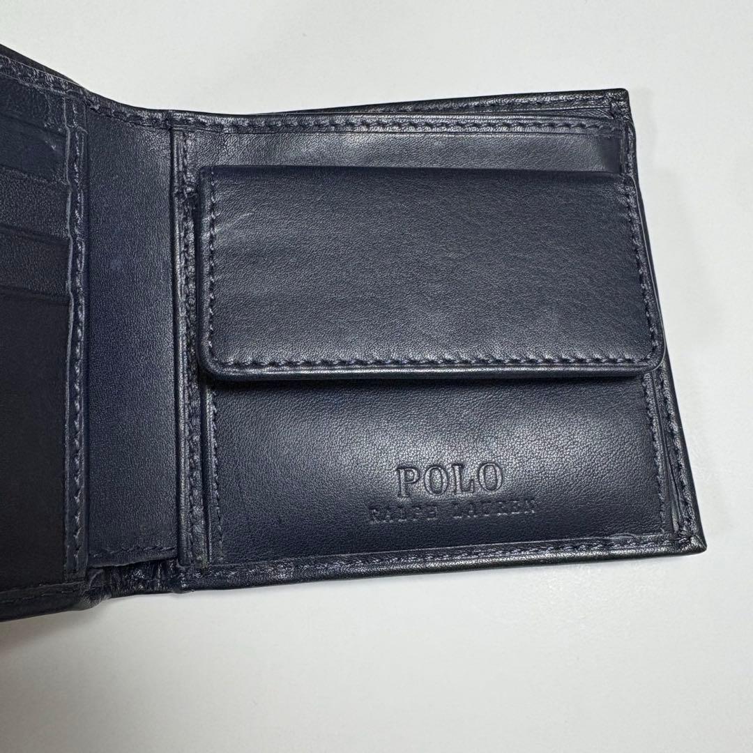 POLO Ralph Lauren折りたたみ財布　ウォレット　ポロベア