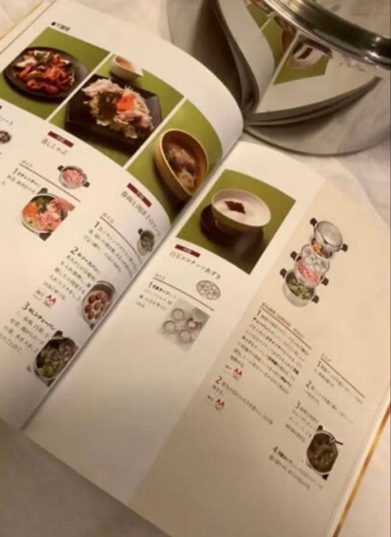 アムウェイ　6Lシチューパンセット＋インダクションレンジ＋料理本